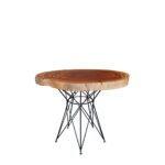 Sapelli Yuvarlak Masa