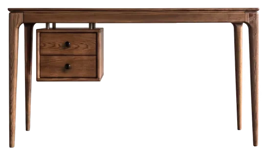 SAFİR Çalışma Masası — Ceviz masif ahşap, 180 cm × 80 cm × 75 cm
