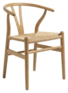 DANISH Sandalye — Kayın masif ahşap, 52 cm × 77 cm