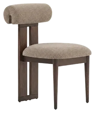BALIN Sandalye — Ceviz masif ahşap, 53 cm × 80 cm