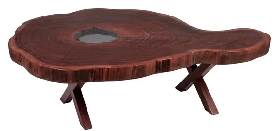 PRIME Orta Sehpa — Denya masif ahşap, 152 cm × 125 cm × 45 cm